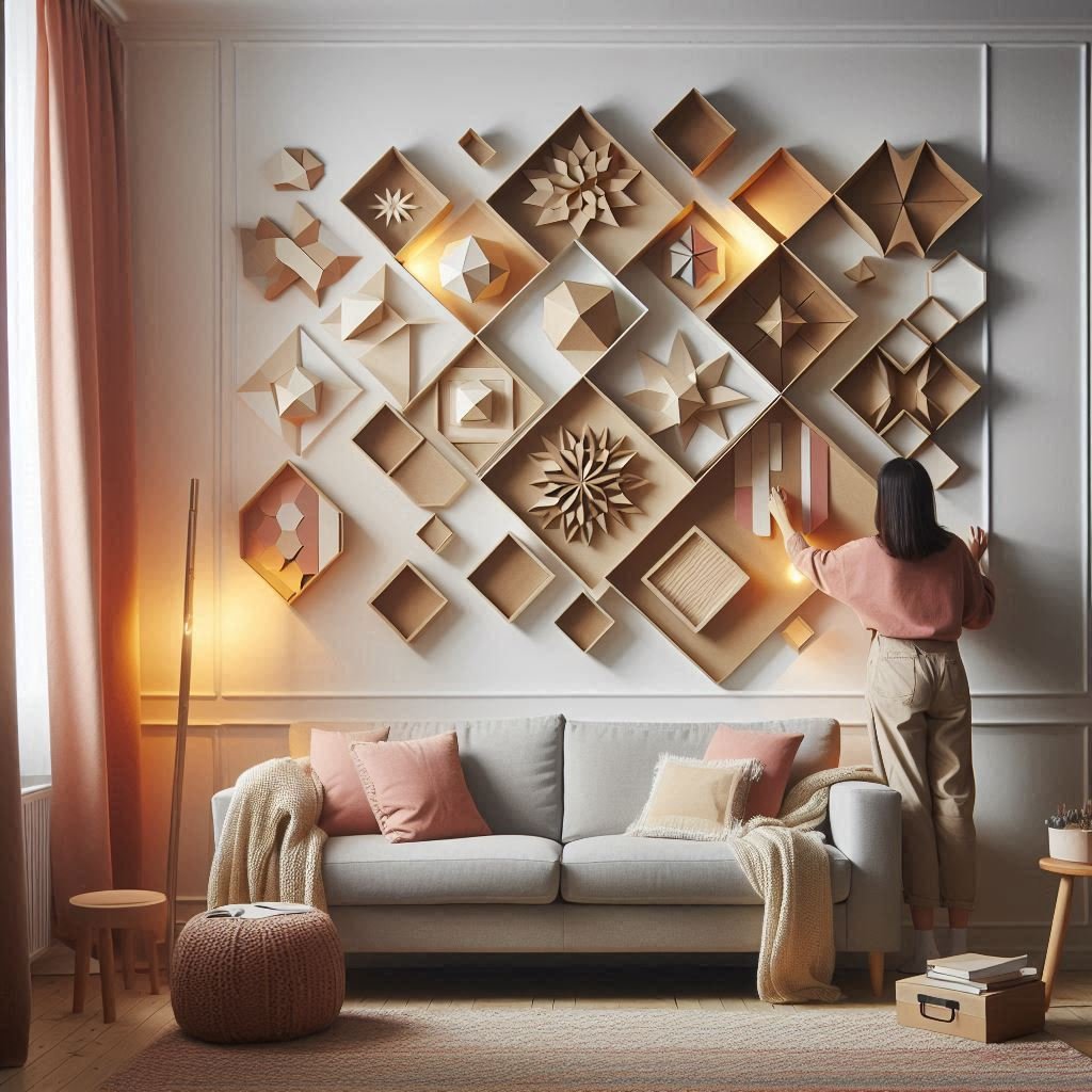 Cardboard Wall Art or Sculptures